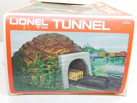 6-2714 Lionel Trains # 6- 2714 O Gauge Polystyrene 15 X 13 10 Tunnel In Original Box