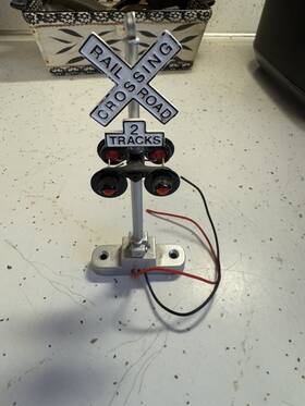 6-2888 Lionel #154 Railroad Crossing Flasher