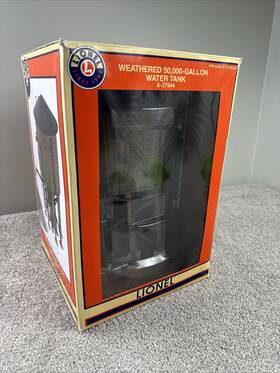 6-37944 Lionel Weathered 50 000 Gallon Water Tank Tower With Box