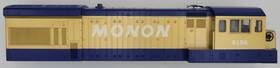 6-8156-1 Lionel O Gauge Blue And Gold Monon U36b Dummy Diesel Shell With Trim