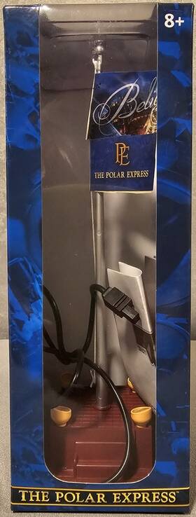 6-85271 Lionel O Gauge The Polar Express Train Set Lighted Flag Pole Accessory