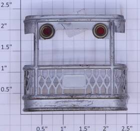 601-10 Lionel Prewar O Gauge 601 Observation Car Platform End 601-10 Lionel Prewar O Gauge 601 Observation Car Platform End