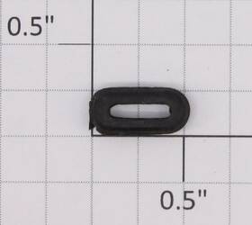 6019-11 Lionel 1/4 Inch X 1/2 Black Oval Grommet 50