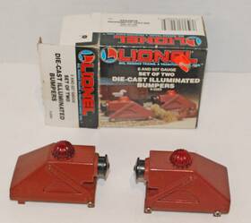 6-2283 Lionel 605279122837 Die-cast Illuminated Bumpers #6-2283 Set Of Two