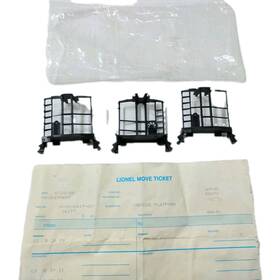 6417-7 Lionel Porthole Caboose End Platform In Bag Original Invoice Lot Of 3
