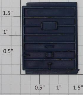 6468-7 Lionel Blue Right Hand Boxcar Door 10