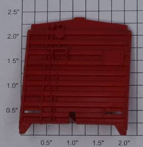 6470-9 Lionel Red Exploding Boxcar Slotted End 10