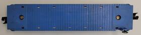 6511-2x Lionel Blue Flatcar Shell With Non-operating Truck