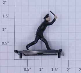 6624-20 Lionel Blue Policeman Figure 10