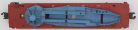 6650-4x Lionel Red Missile Launching Car Assembly - Missing Launcher Mechanism