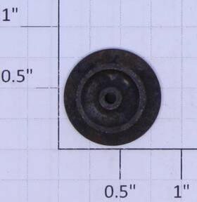 671-127 Lionel 9/16 Inch Flanged Plain Pilot Truck Wheel 10