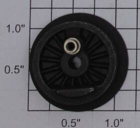 671-241 Lionel Flanged End Wheel With Siderod Bushing Insert 10