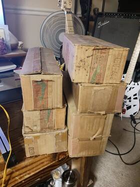 7-lionel Lionel 681-20 Pre-war Empty Train Boxes 318 337s 212 Etc