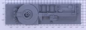 6812-5 Lionel Gray Inch Special Edition Searchlight Track Maintenance Platform