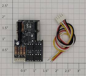 691-dcdr Lionel K-line Rs-3 Pcb Circuit Board With 4-pin Harness