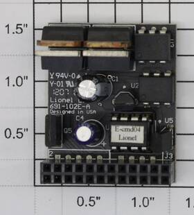 691pcb1089 Lionel 102e Reversing Unit Pcb Circuit Board