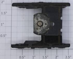 6tc-17x-4 Lionel 6-wheel Truck Frame With Sides Cp-58 Stud And Ground Washer