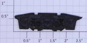 6tc-18 Lionel Black Plastic Truck Side 10 6tc-18 Lionel Black Plastic Truck Side 10