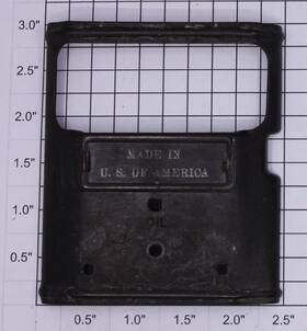 700e-167 Lionel Black Ashpan Without Nameplate
