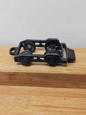 700e-5 Lionel Black 4-wheel Die-cast Rear Tender Truck 700e-5 Lionel Black 4-wheel Die-cast Rear Tender Truck