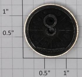 726-64 Lionel Plain Drive Wheel And Nickel Tire
