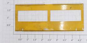 752t-24 Lionel Yellow Passenger Car Window Frame 10