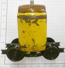 752t-26b Lionel Yellow/brown Union Pacific Streamliner Vestibule Assembly 752-54