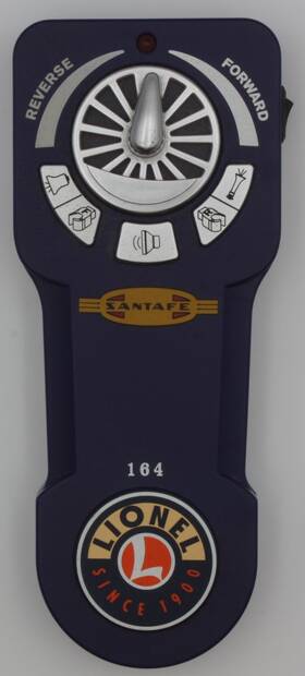 82291-900 Lionel O Gauge Blue Lionchief Santa Fe #164 Remote Control
