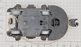 8555-70 Lionel Black F3 Front Collector Truck Assembly