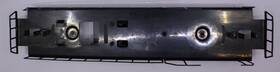8756-58b Lionel Black Painted U36b Dummy Frame Assembly With Fuel Tank