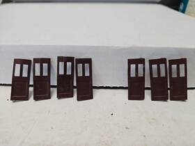 9015-224 Lionel Right 3 And Left 4 Vestibule Door Red Oxide 7 Total 9015-224 Lionel Right 3 And Left 4 Vestibule Door Red Oxide 7 Total
