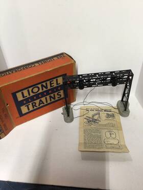 Ac053 Lionel O Gauge No. 450 Signal Bridge