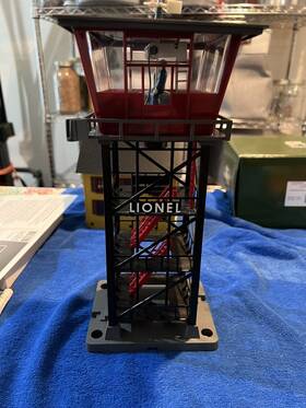 Cnsg-kewe-6-12878 Lionel Illuminated Operating Control Tower #6-12878 - Preowned- Untested Cnsg-kewe-6-12878 Lionel Illuminated Operating Control Tower #6-12878 - Preowned- Untested