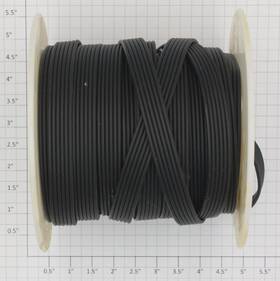 6-conductor Lionel Fc3-6 Black #22 Gauge Wire Sold By The Foot 50