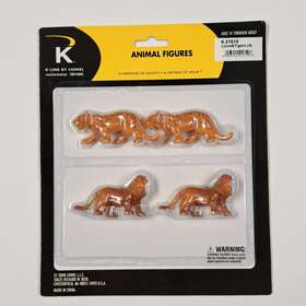 6-21610 Lionel K-line Circus Animals Lions And Tigers 2 O Gauge