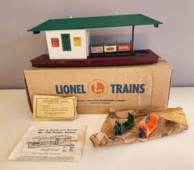 No-356 Lionel No. 356 Automatic Freight Station Without Riginal Box Used Excellent 1952-1957