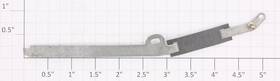 O22-38 Lionel Left Hand Curved Side Connector Without End Knob 10