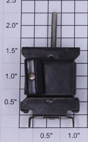 Ts-74 Lionel Prewar Truck Uncouple Solenoid And Baseplate Assembly