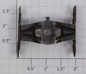 Tt-6xb Lionel Prewar 4-wheel Plain Truck Frame Only Without Pivit Pin 10
