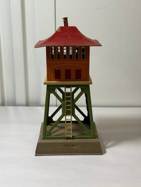 X7287 Lionel 438 Switch Signal Tower Early Colors Prewar O Gauge