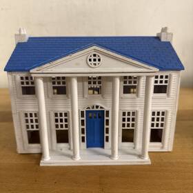 Lt-103 Littletown Vintage 1950s Lt 103 Southern Colonial House - O Scale