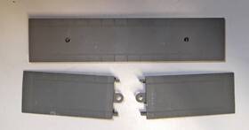 El.150 Lone Star Locos Treble-o-lectric Empty Platform With Ramps - See Pictures Inch N/ooo