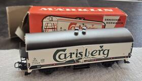 4636 M Rklin Box Marklin H0 Danish Beer Wagon Train Car Germany