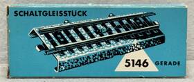 5146 M Rklin H0 Scale Straight Switch Section In Original Box