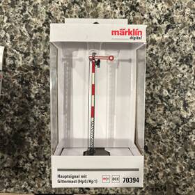 70394 M Rklin Marklin Hp 0/hp 1 Home Signal With Lattice