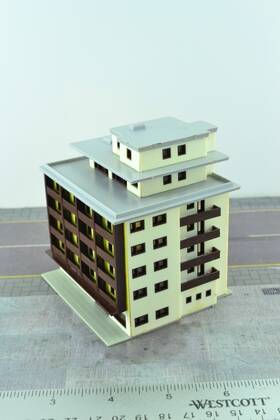 Z6623 M Rklin 8963 Marklin Condo Building Built Up Z Scale 1 220