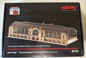 89793 M Rklin 89792 Marklin Hamburg Dammtor Train Station Z Kit Arcades And Bridges