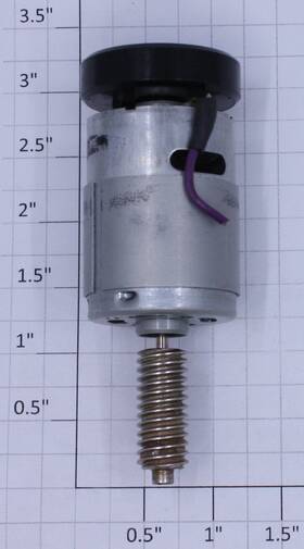 Rs-385ph-6 Mabuchi With Worm Gear