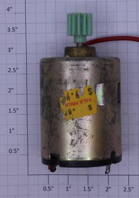 Rs-85x Mabuchi 6v Dc Motor With 12 Tooth Gear