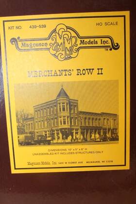 439-539 Magnuson Models Ho Scale Merchants Row Ii